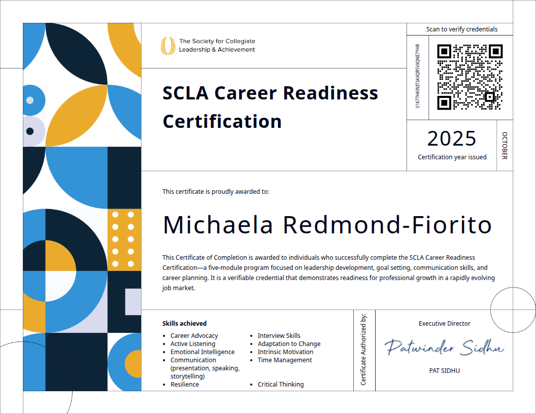 Career Readiness Certificate