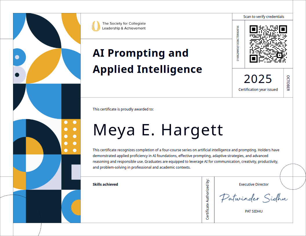 AI Prompting and Applied Intelligence