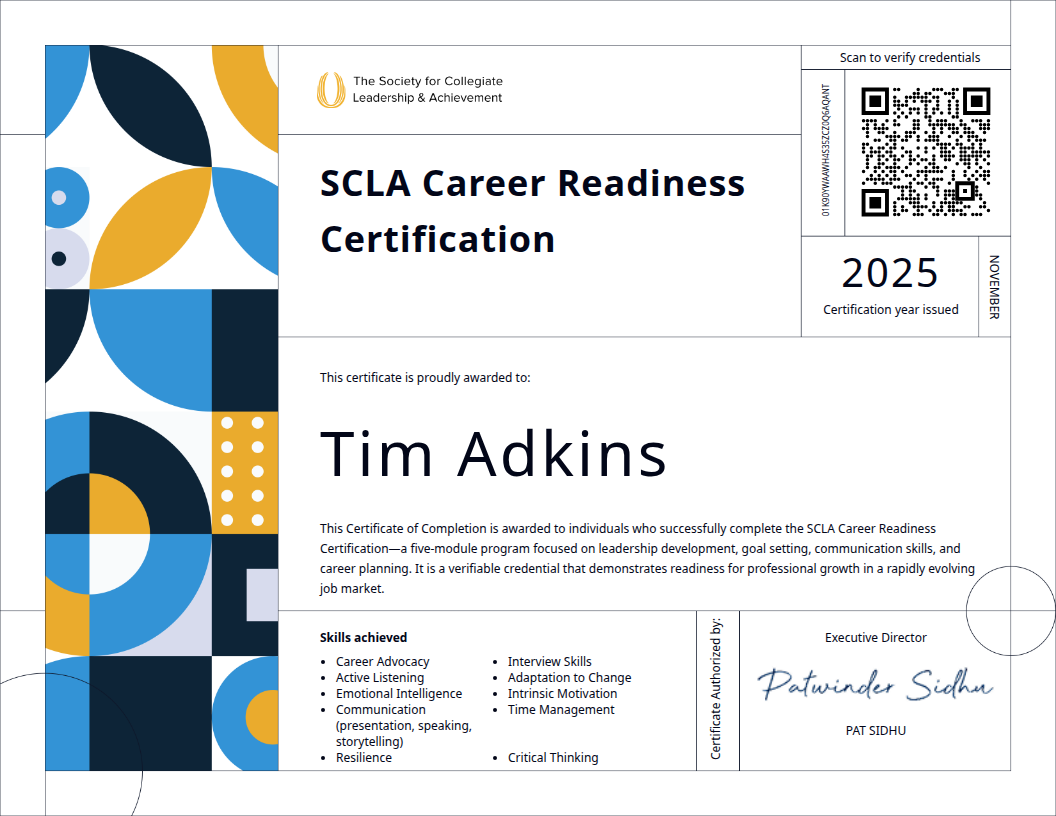 Career Readiness Certificate