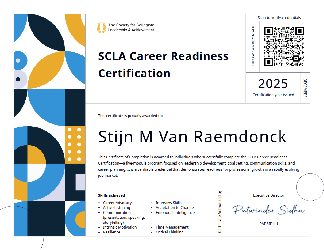 Career Readiness Certificate