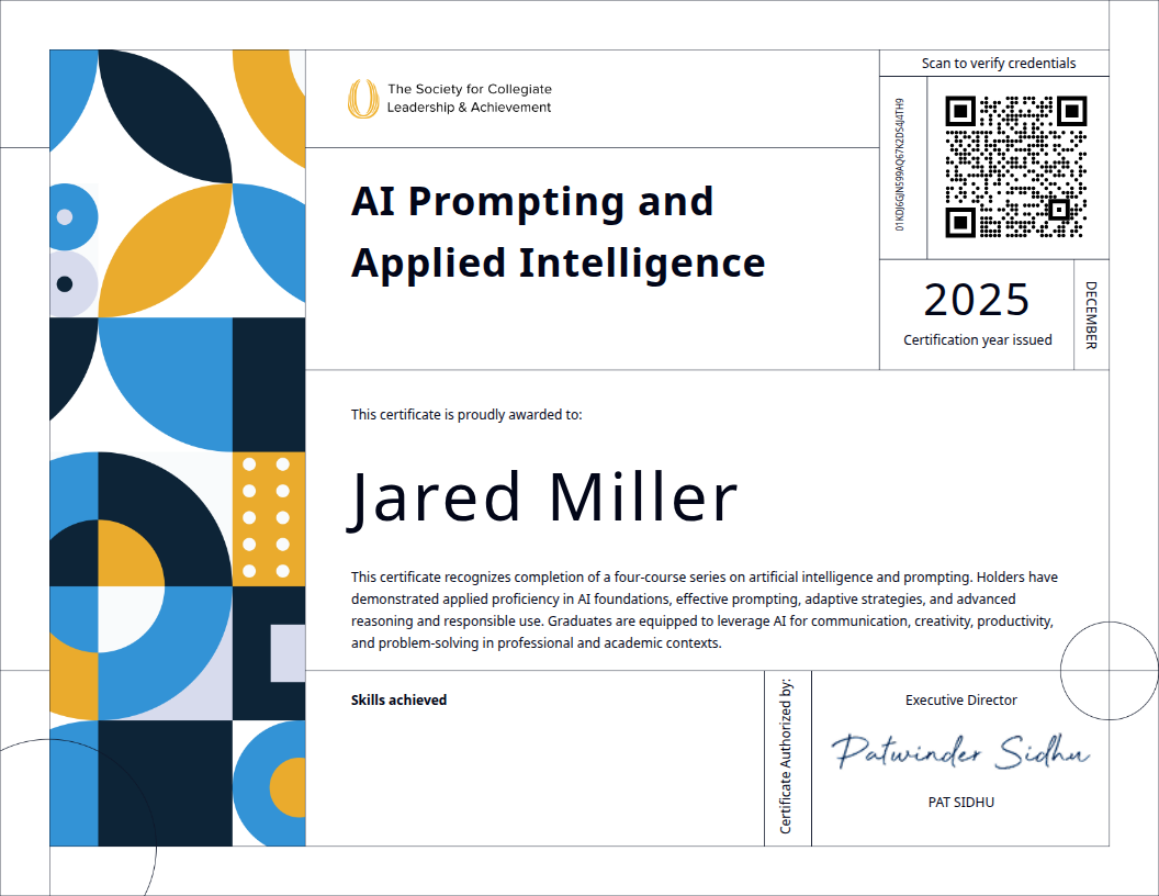 AI Prompting and Applied Intelligence