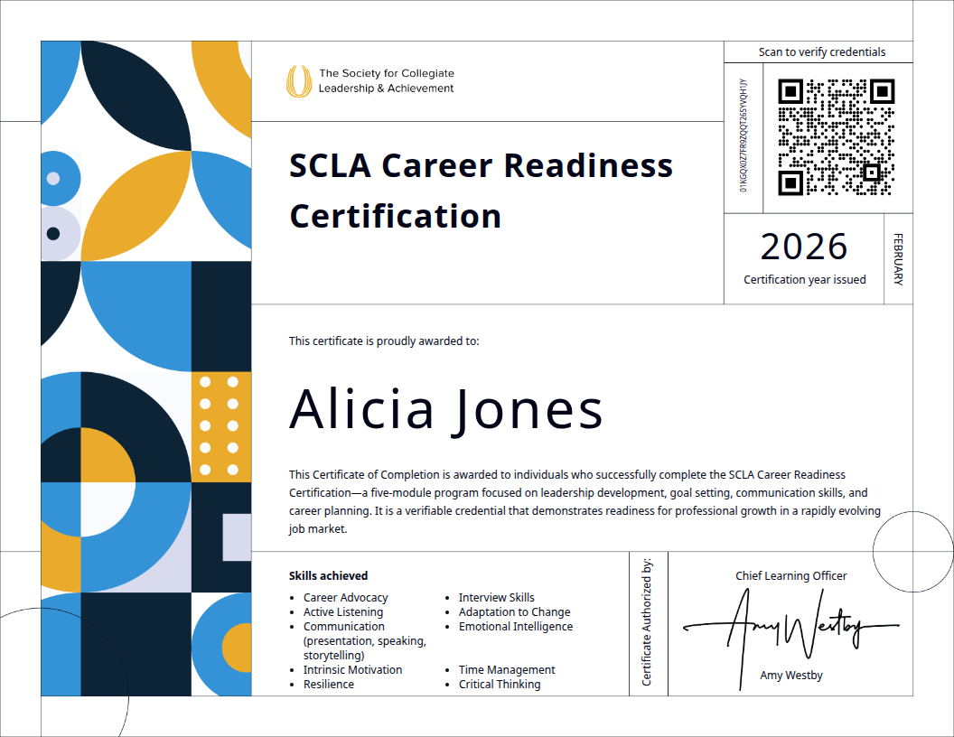 Career Readiness Certificate