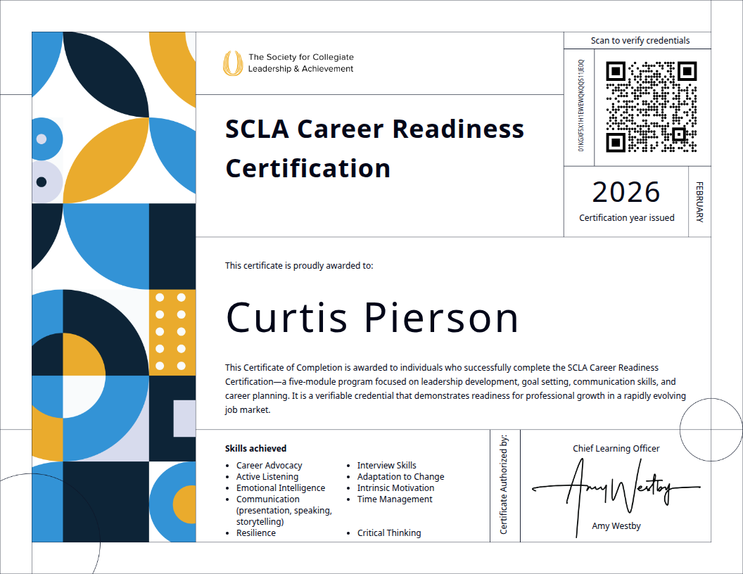 Career Readiness Certificate