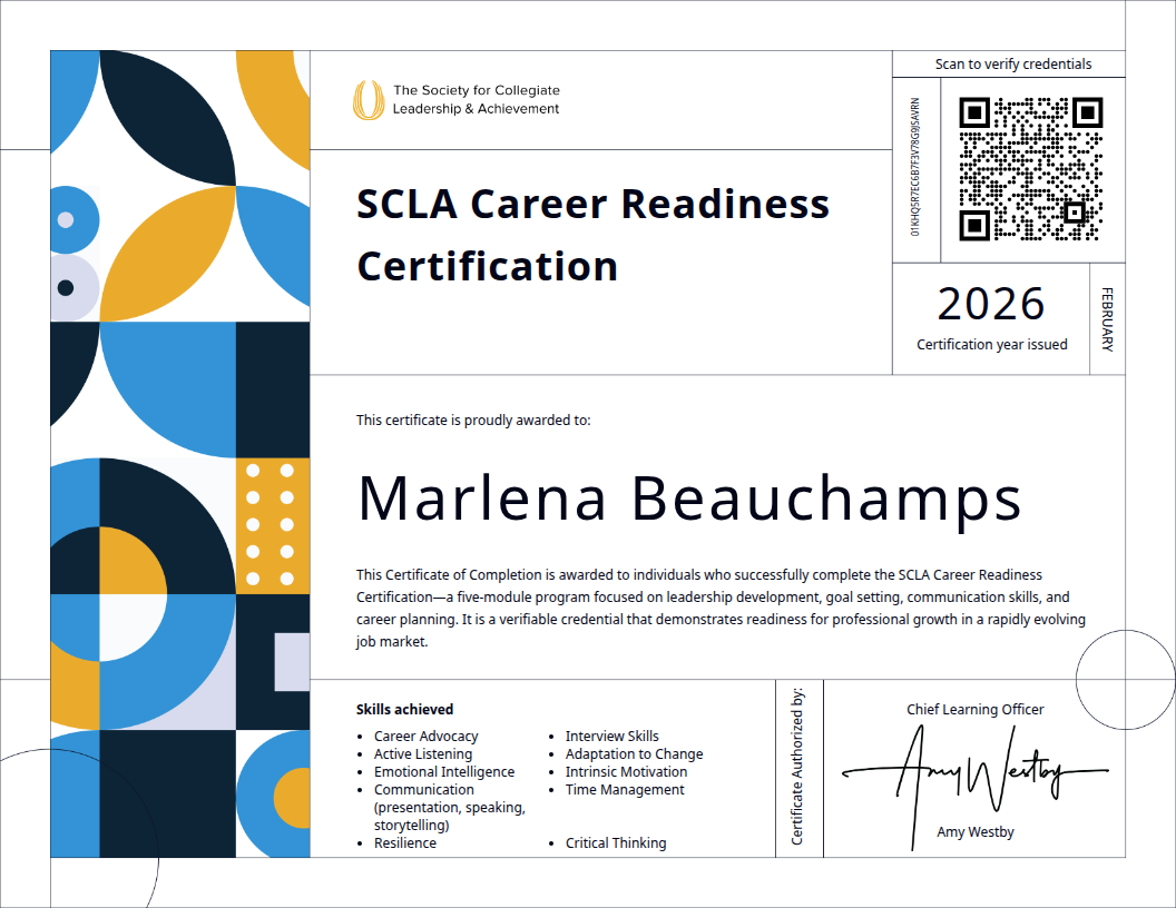 Career Readiness Certificate