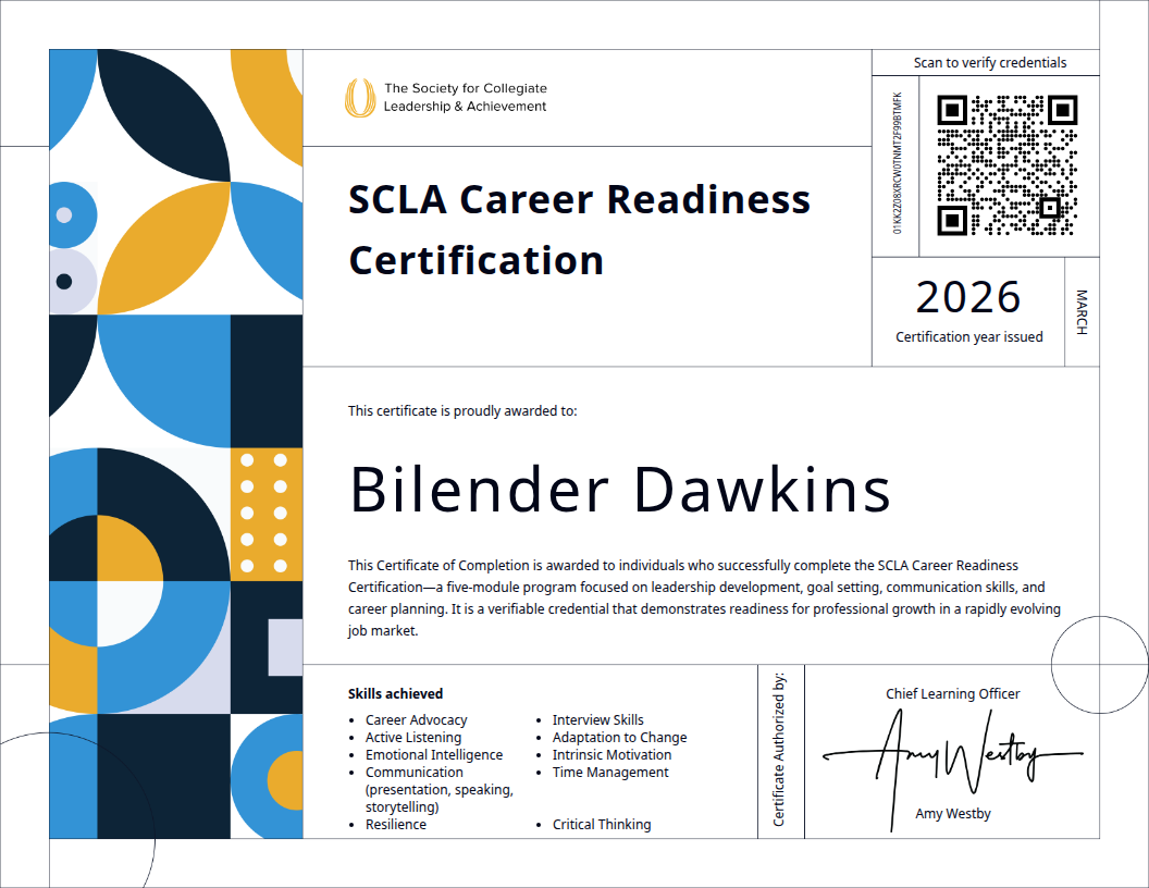 Career Readiness Certificate