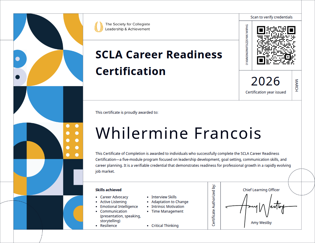 Career Readiness Certificate