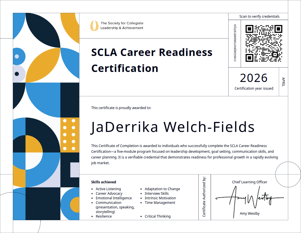 Career Foundations Certificate