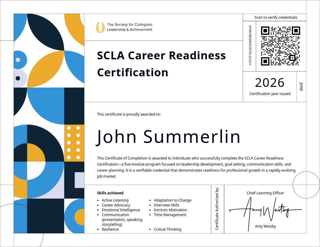 Career Foundations Certificate