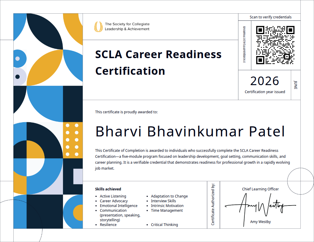 Career Foundations Certificate