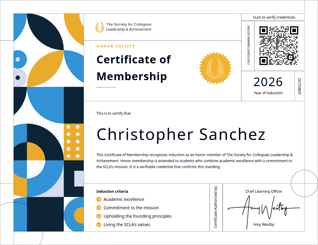 Honor Society Membership