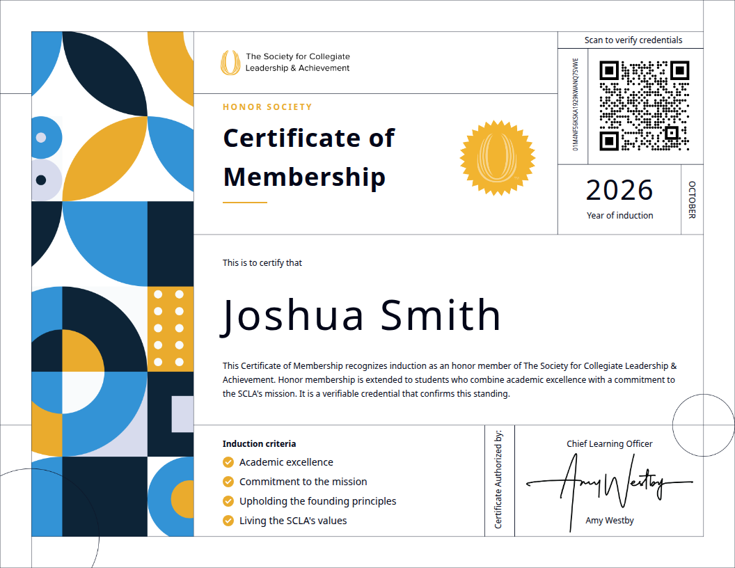 Honor Society Membership