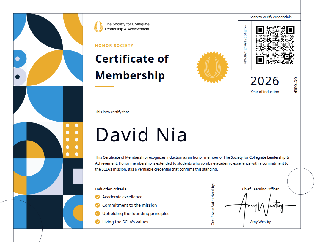 Honor Society Membership